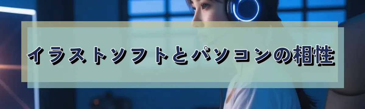イラストソフトとパソコンの相性