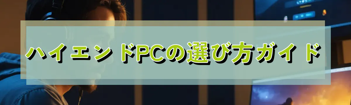 ハイエンドPCの選び方ガイド