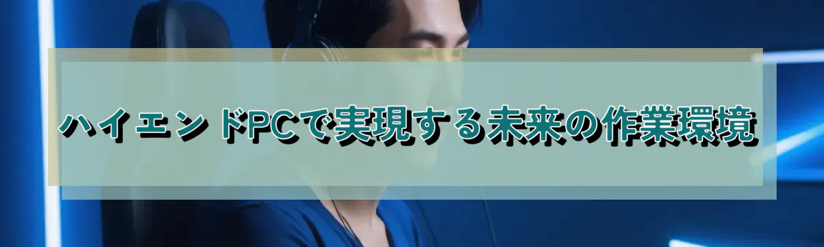 ハイエンドPCで実現する未来の作業環境