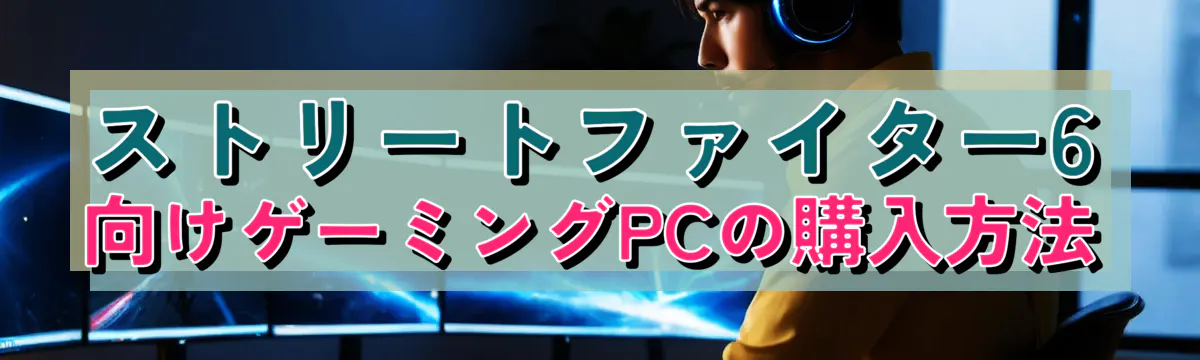 ストリートファイター6向けゲーミングPCの購入方法