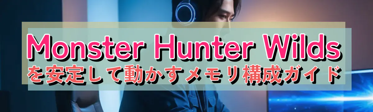 Monster Hunter Wilds を安定して動かすメモリ構成ガイド