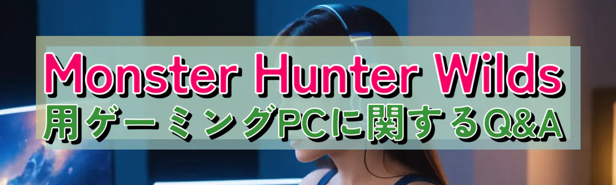 Monster Hunter Wilds 用ゲーミングPCに関するQ&A
