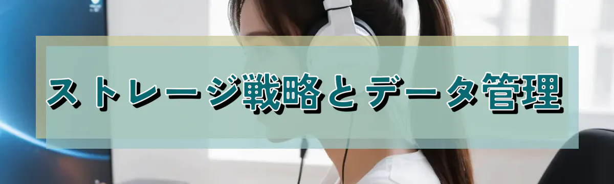 ストレージ戦略とデータ管理