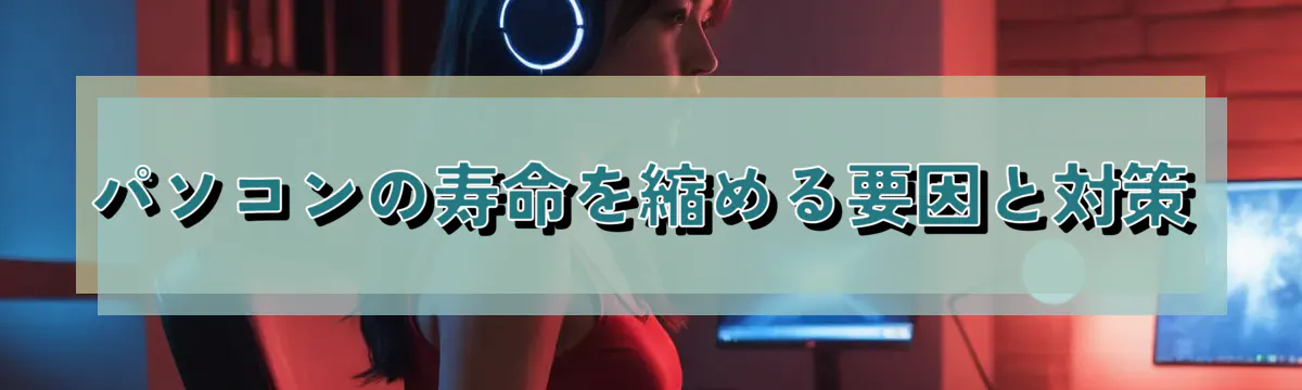 パソコンの寿命を縮める要因と対策
