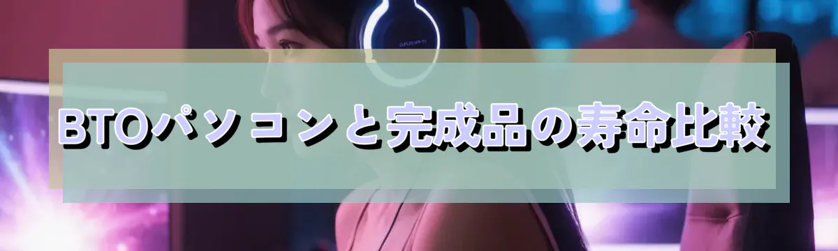 BTOパソコンと完成品の寿命比較