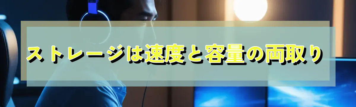 ストレージは速度と容量の両取り