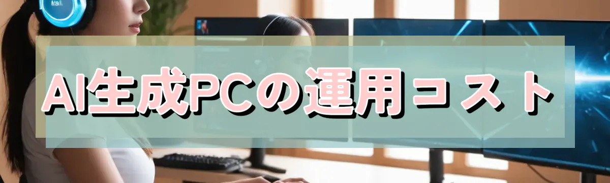 AI生成PCの運用コスト