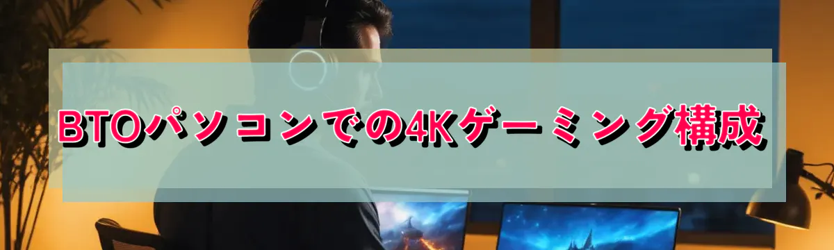 BTOパソコンでの4Kゲーミング構成