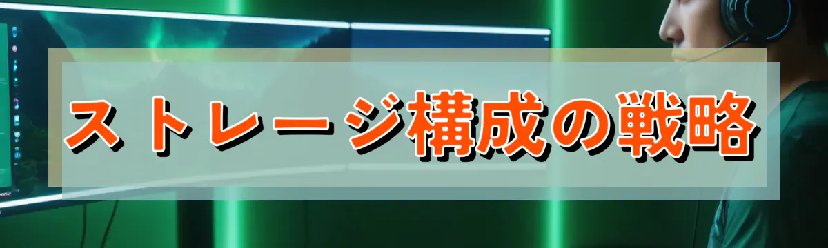 ストレージ構成の戦略
