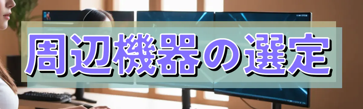 周辺機器の選定