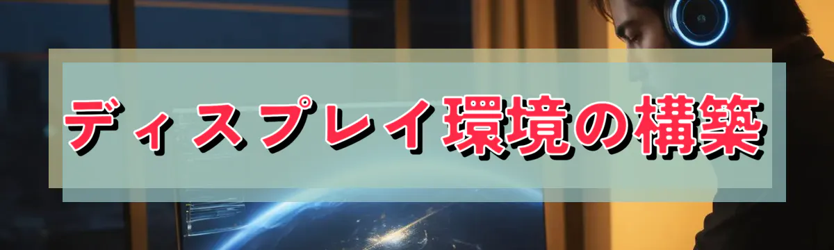 ディスプレイ環境の構築