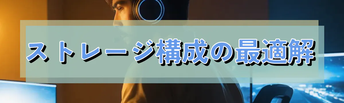 ストレージ構成の最適解