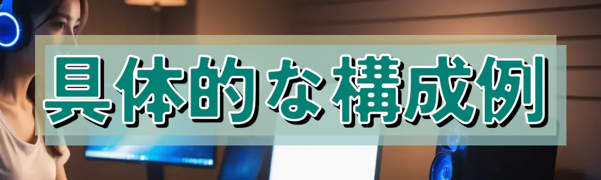 具体的な構成例