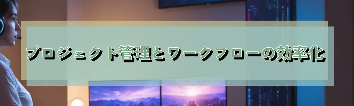 プロジェクト管理とワークフローの効率化