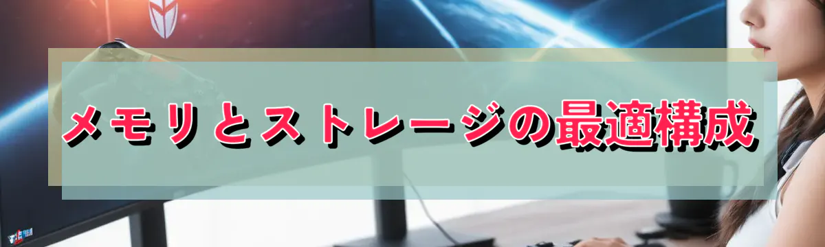 メモリとストレージの最適構成