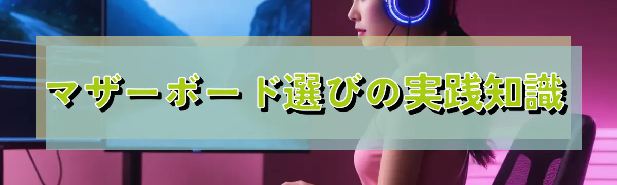 マザーボード選びの実践知識