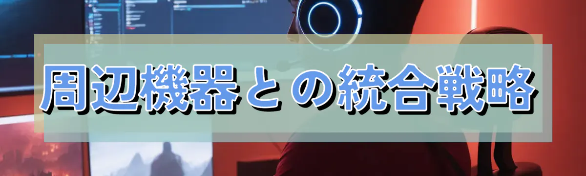 周辺機器との統合戦略