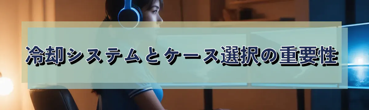冷却システムとケース選択の重要性