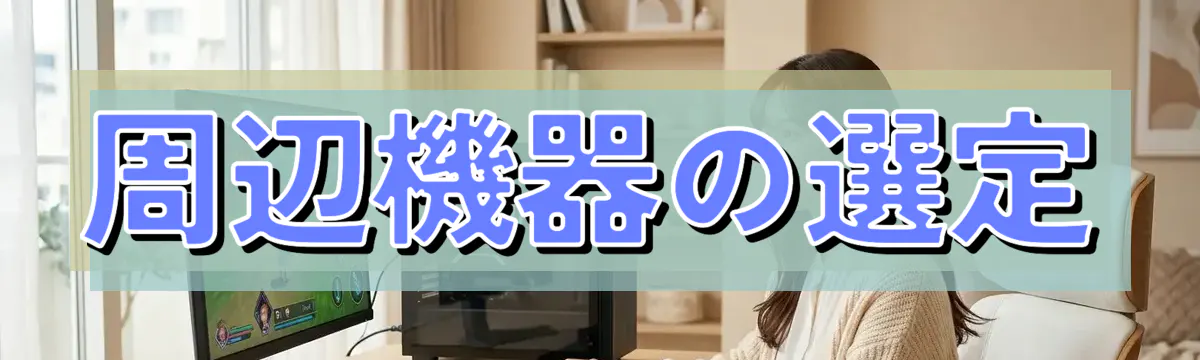 周辺機器の選定