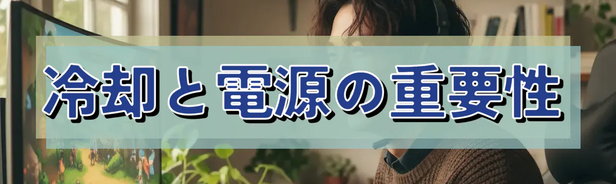 冷却と電源の重要性