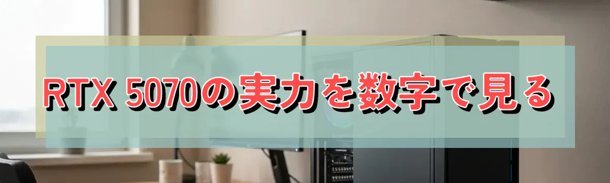 RTX 5070の実力を数字で見る