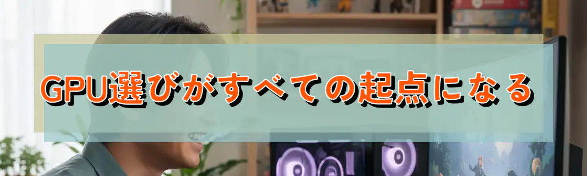 GPU選びがすべての起点になる