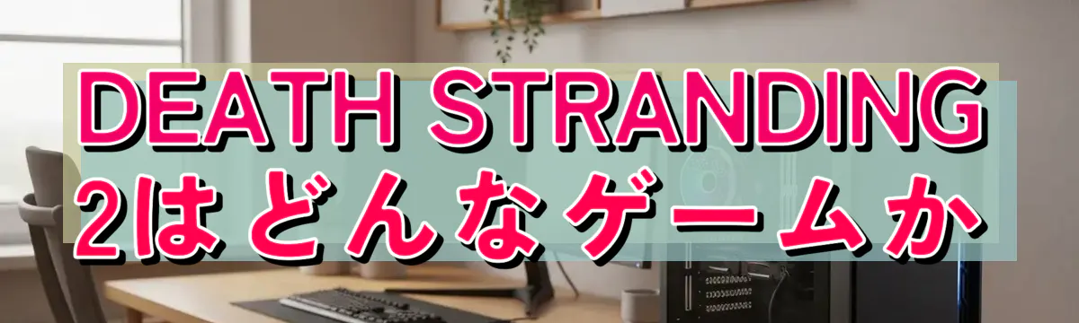 DEATH STRANDING 2はどんなゲームか